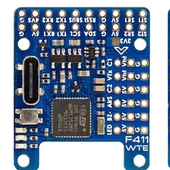 HOT Matek Mateksys F411-WTE Flight Controller STM32F411 Eingebauter BEC-Ausgang 2-6S ESC 90A Stroms ensor für Starr flügel drohne